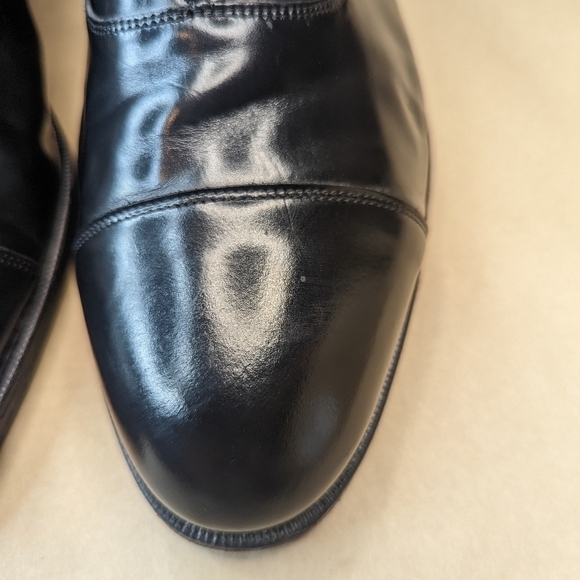 Florsheim "Albany St" Classic Black leather  Cap toe Oxford 20363 men's sz 11.5E - Picture 4 of 11